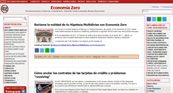 Desktop Screenshot of economiazero.com